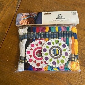 NIB Big Twist 150 skeins of kaleidoscope craft thread
